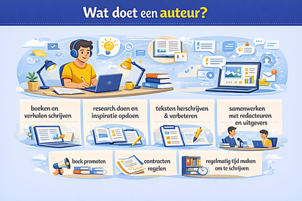 Alles over het beroep auteur Wat doet een art auteur